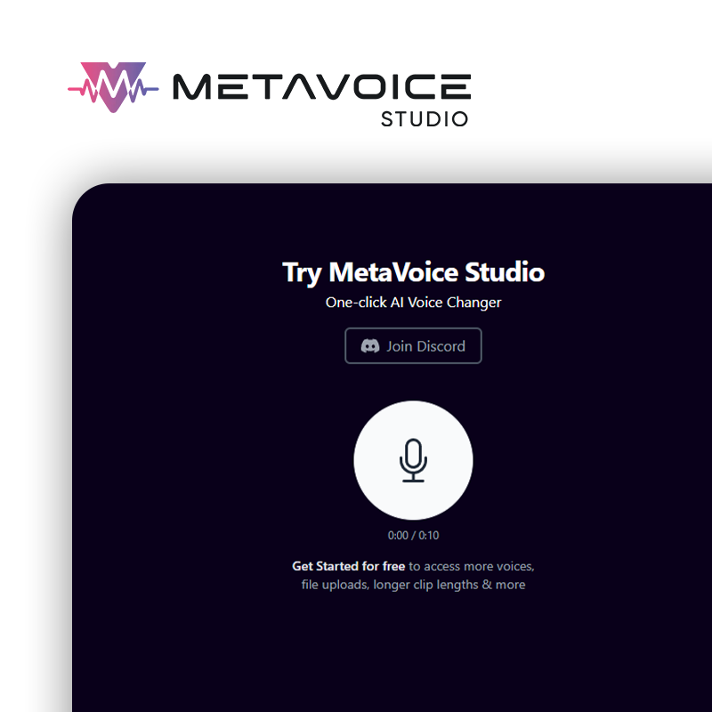 MetaVoice Studio