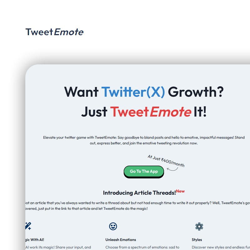 TweetEmote