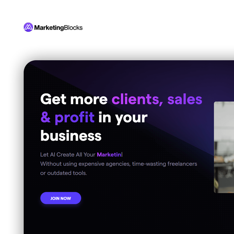 MarketingBlocks AI