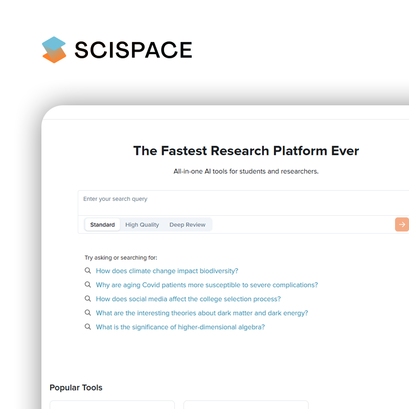 SciSpace by Typeset